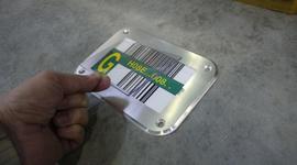 inotec Barcode Bodenmarkierung Floorblock Installation