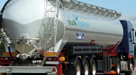 LKW mit Kennzeichnung von inotec für bulkvision