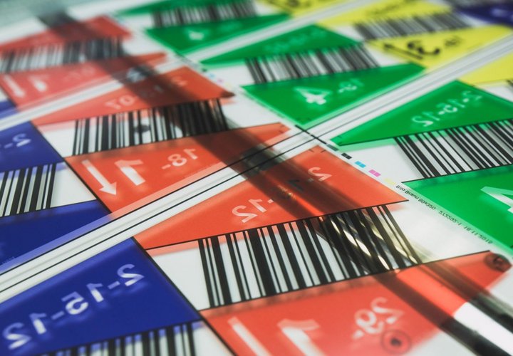 inotec Barcode RFID Label Service Labeldruck Detail