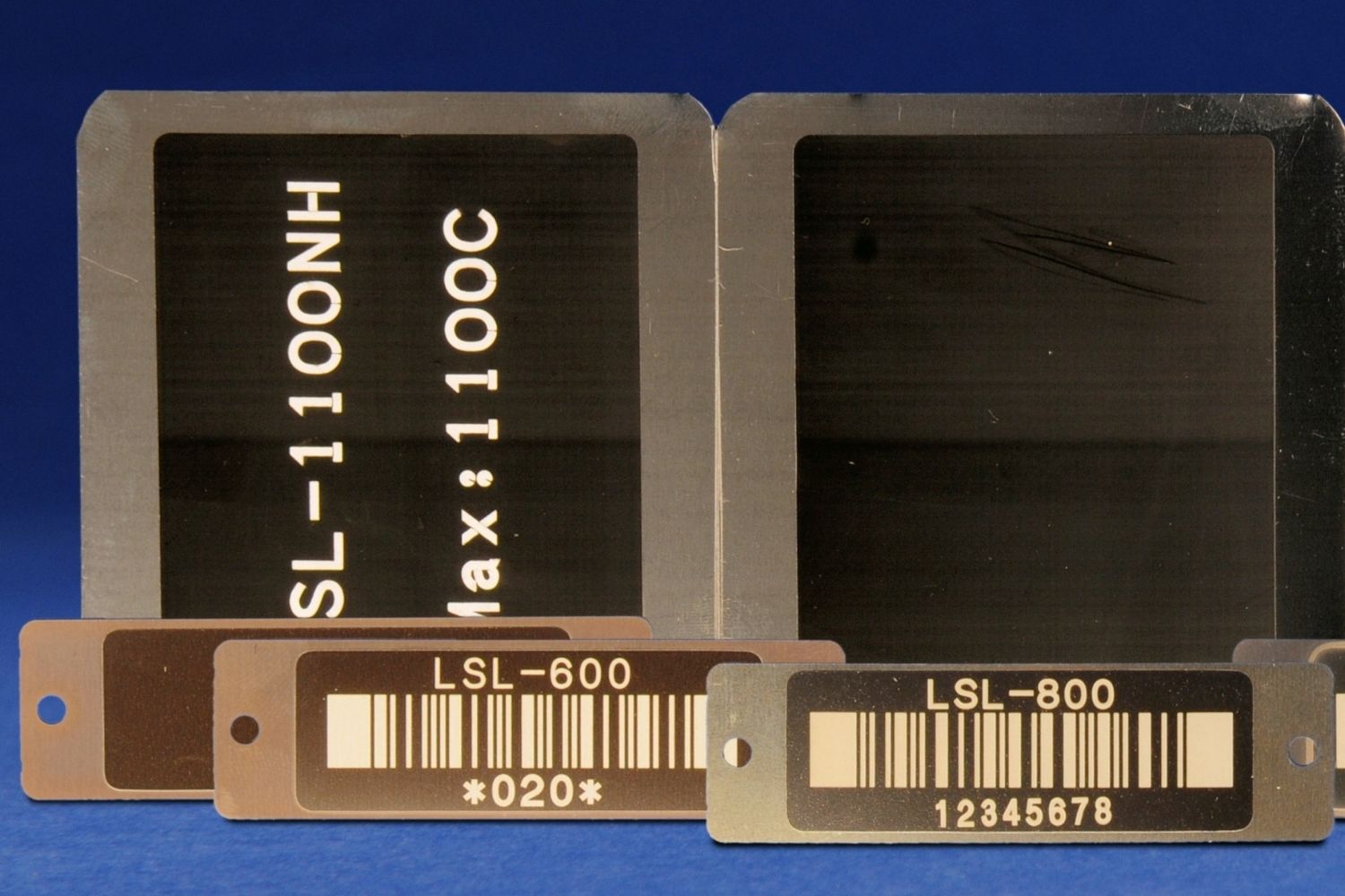 Foto van inotec barcode industrieel etiket Ceralabel